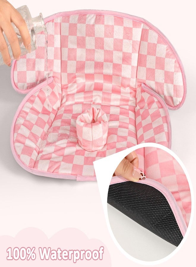 DAYEEBALL Piddle Pads Carseat, Soft and Warm Car Seat Protector, Toddler Car Seat Protector for Potty Training, Washable Carseat Potty Training Cover, Waterproof Baby Piddle Pad Car Seat Liner, Pink - Image 3